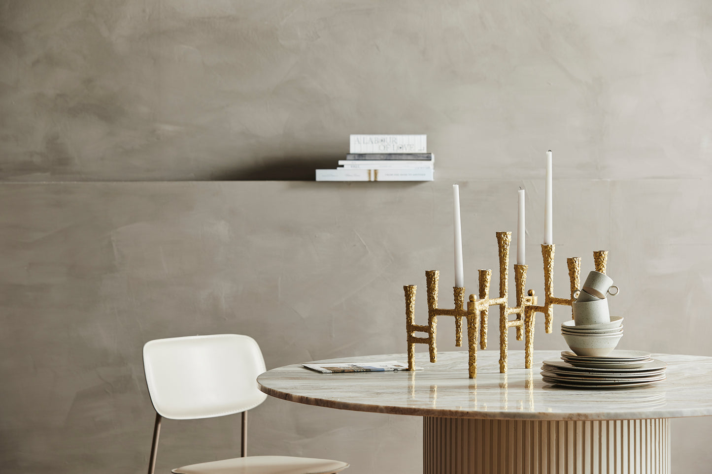 Scandinavisch servies - Nordal GRAINY Borden 21 cm