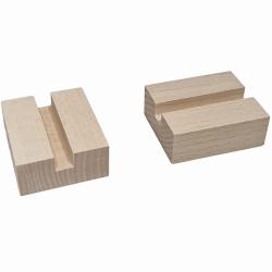 Houten tegelhouder voor tegeltjes